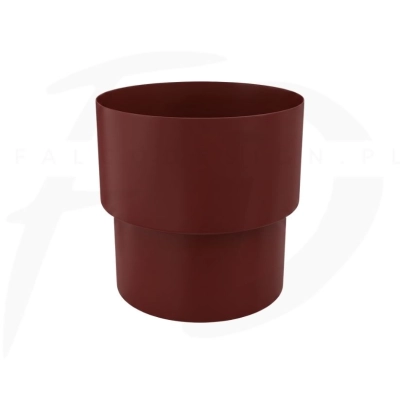 Złączka rury mufa stal Inguri ⌀ 87 kolor czerwony